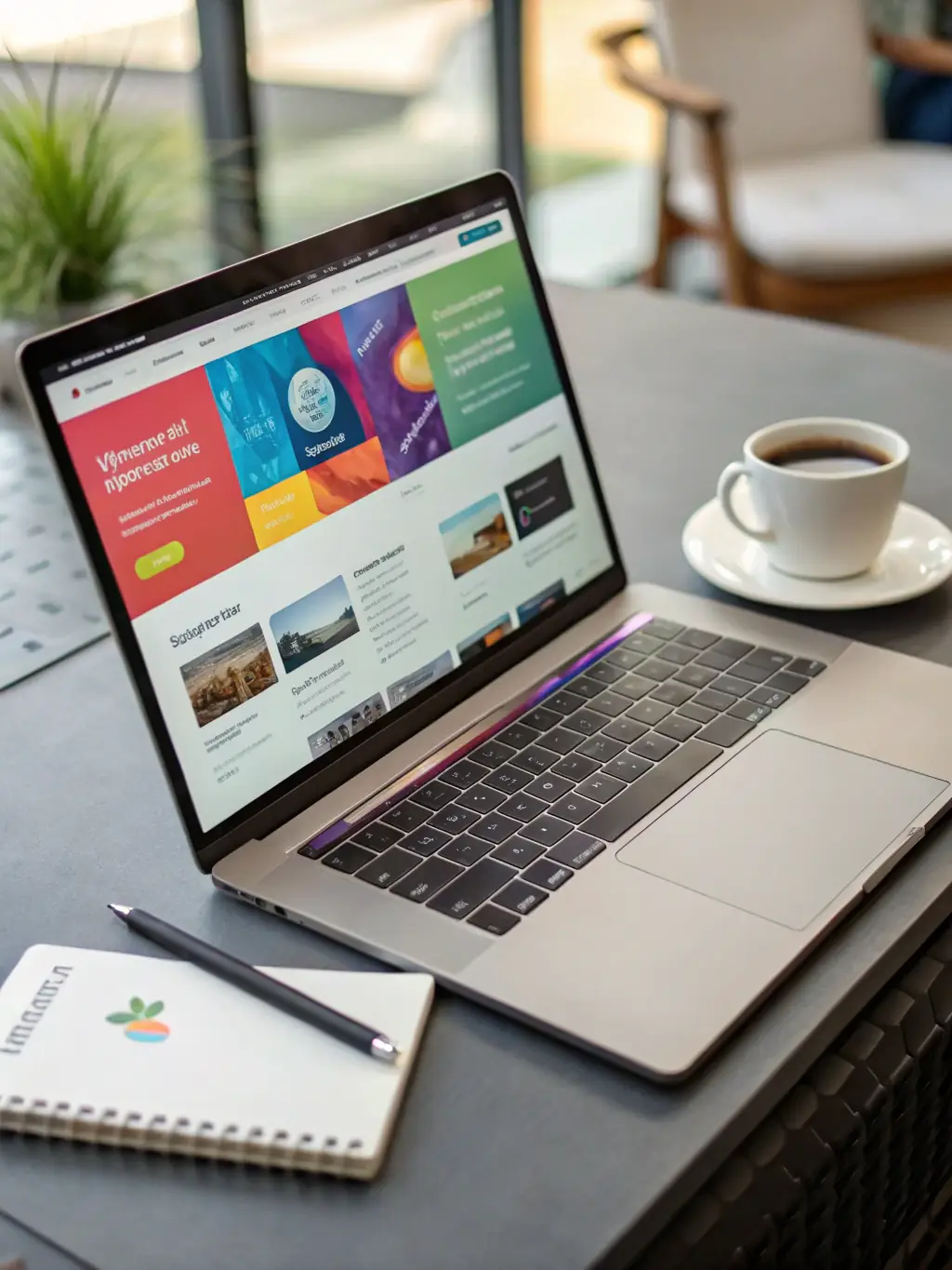 A clean, professional screenshot showcasing a responsive website designed by Digital Discount Services LLC, highlighting its user-friendly interface and modern design.